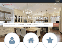Tablet Screenshot of findhomesintemplebelton.com